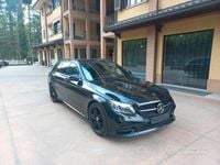 Usata Mercedes C220 Premium 194 CV (142 kW) 2021 Nero Station wagon