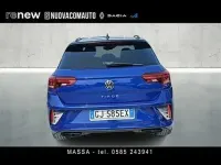 Usata VW T-Roc R-line 150 CV (110 kW) 2022 Blu SUV