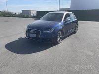 Usata Audi A1 S-Line 90 CV (66 kW) 2013 Blu Utilitaria