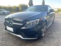 Usata Mercedes C200 Premium 184 CV (135 kW) 2017 Nero Cabrio