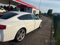 Usata Audi A5 170 CV (125 kW) 2014 Bianco Coupé