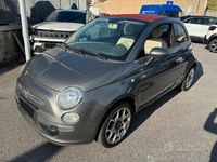 Usata Fiat 500C Lounge 69 CV (50 kW) 2015 Grigio Cabrio