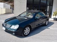 Usata Mercedes CLK200 163 CV (119 kW) 2005 Verde Cabrio