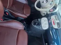 Usata Fiat 500 75 CV (55 kW) 2009 Bluazzurro Cabrio