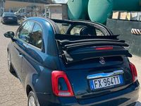 Usata Fiat 500C Dolcevita 69 CV (50 kW) 2020 Blu Cabrio