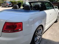 Usata Audi A4 Cabriolet S-Line 2007 Bianco Cabrio