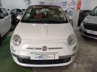 Usata Fiat 500C 95 CV (69 kW) 2011 Bianco Cabrio