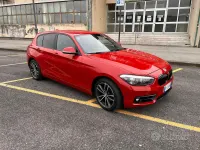 Usata BMW 118 150 CV (110 kW) 2019 Rosso Berlina