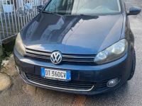 Usata VW Golf VI 140 CV (102 kW) 2009 Blu Utilitaria