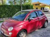 Usata Fiat 500C 69 CV (50 kW) 2012 Rosso Cabrio