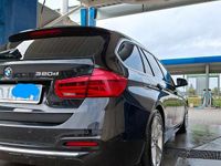 Usata BMW 320 Luxury Line 190 CV (139 kW) 2016 Nero Station wagon