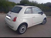 Usata Fiat 500 75 CV (55 kW) 2008 Bianco Utilitaria