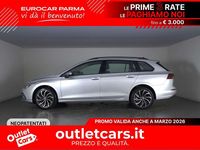 Usata VW Golf VIII Life 110 CV (80 kW) 2023 Reflex silver metallizzato Station wagon