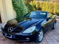 Usata Mercedes SLK200 163 CV (119 kW) 2005 Nero Cabrio