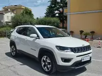 Usata Jeep Compass Limited 140 CV (102 kW) 2018 Bianco SUV