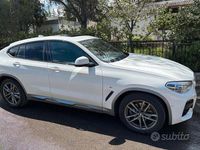 Usata BMW X4 M Sport 184 CV (135 kW) 2020 Bianco SUV