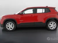Nuova Jeep Avenger Longitude 101 CV (74 kW) 2025 Rosso SUV