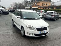 Usata Skoda Fabia Ambition 90 CV (66 kW) 2010 Bianco Station wagon