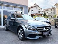 Usata Mercedes C220 Premium 170 CV (125 kW) 2018 Grigio Station wagon