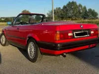 Usata BMW 318 Cabriolet 113 CV (83 kW) 1992 Rosso Cabrio