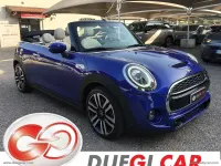 Usata Mini Cooper S Cabriolet 178 CV (130 kW) 2021 Blu/azzurro Cabrio