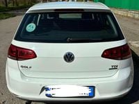 Usata VW Golf VII Highline 105 CV (77 kW) 2013 Bianco Berlina
