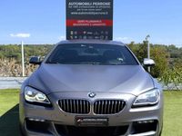 Usata BMW 640 M Sport 313 CV (230 kW) 2017 Gray Coupé