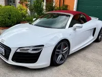 Usata Audi R8 Spyder 525 CV (386 kW) 2012 Bianco Cabrio