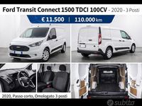 Usata Ford Transit Connect 100 CV (73 kW) 2020 Bianco Monovolume