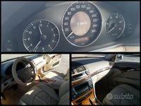 Usata Mercedes E270 Elegance 177 CV (130 kW) 2002 Argento Berlina
