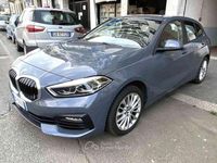 Usata BMW 116 Sport Line 109 CV (80 kW) 2021 Gray Utilitaria