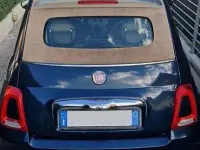 Usata Fiat 500 Lounge 69 CV (50 kW) 2015 Blu/azzurro Utilitaria
