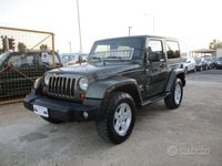 Usata Jeep Wrangler Sahara 177 CV (130 kW) 2008 Verde SUV