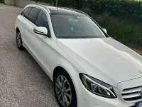 Usata Mercedes C220 170 CV (125 kW) 2015 Bianco Station wagon