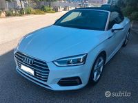 Usata Audi A5 Cabriolet Business 190 CV (139 kW) 2019 Bianco Cabrio