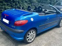 Usata Peugeot 206 CC 136 CV (100 kW) 2001 Bluazzurro Cabrio