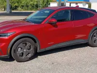Usata Ford Mustang Mach-E Standard Range 100 kW (136 CV) 2021 Rosso SUV