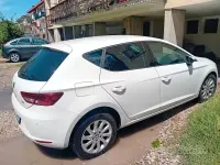 Usata Seat Leon Style 110 CV (80 kW) 2016 Bianco Berlina