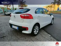 Usata Kia Rio Active 75 CV (55 kW) 2017 Bianco Berlina