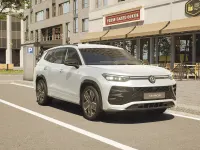 Nuova VW Tayron R-line Plus 150 CV (110 kW) 2026 Dolomite silver metallizzato SUV