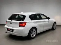 Usata BMW 116 Efficient Dynamics 116 CV (85 kW) 2012 Bianco Utilitaria