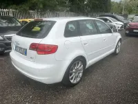 Usata Audi A3 Attraction 160 CV (117 kW) 2010 Bianco Utilitaria