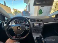 Usata VW Golf VII 105 CV (77 kW) 2018 Nero Berlina