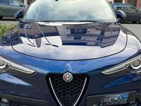 Usata Alfa Romeo Stelvio Executive 210 CV (154 kW) 2018 Blu SUV