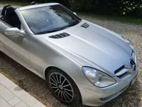 Usata Mercedes SLK200 163 CV (119 kW) 2005 Argento Cabrio