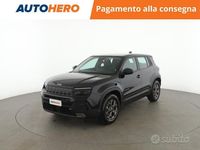 Usata Jeep Avenger Longitude 101 CV (74 kW) 2024 Nero SUV