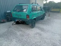 Usata Fiat Panda 54 CV (39 kW) 2001 Verde Utilitaria