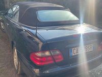 Usata Mercedes CLK200 Elegance 163 CV (119 kW) 2002 Nero Cabrio