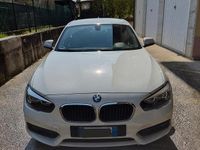 Usata BMW 116 Advantage 116 CV (85 kW) 2017 Bianco Utilitaria