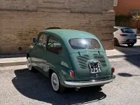 Usata Fiat 600 1950 Verde Utilitaria